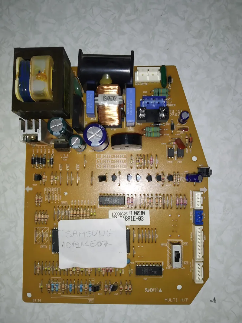 Placa Electrónica Aire Acondicionado AD19A1E07
