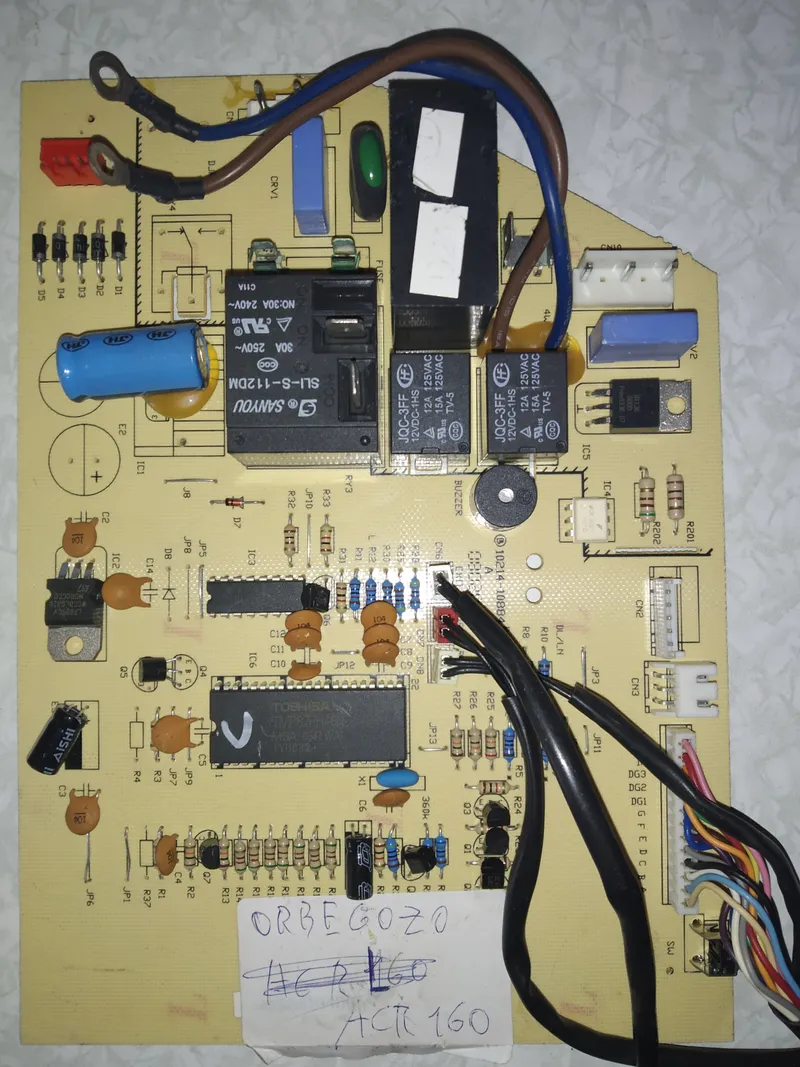 Placa Electrónica Aire Acondicionado ACR160