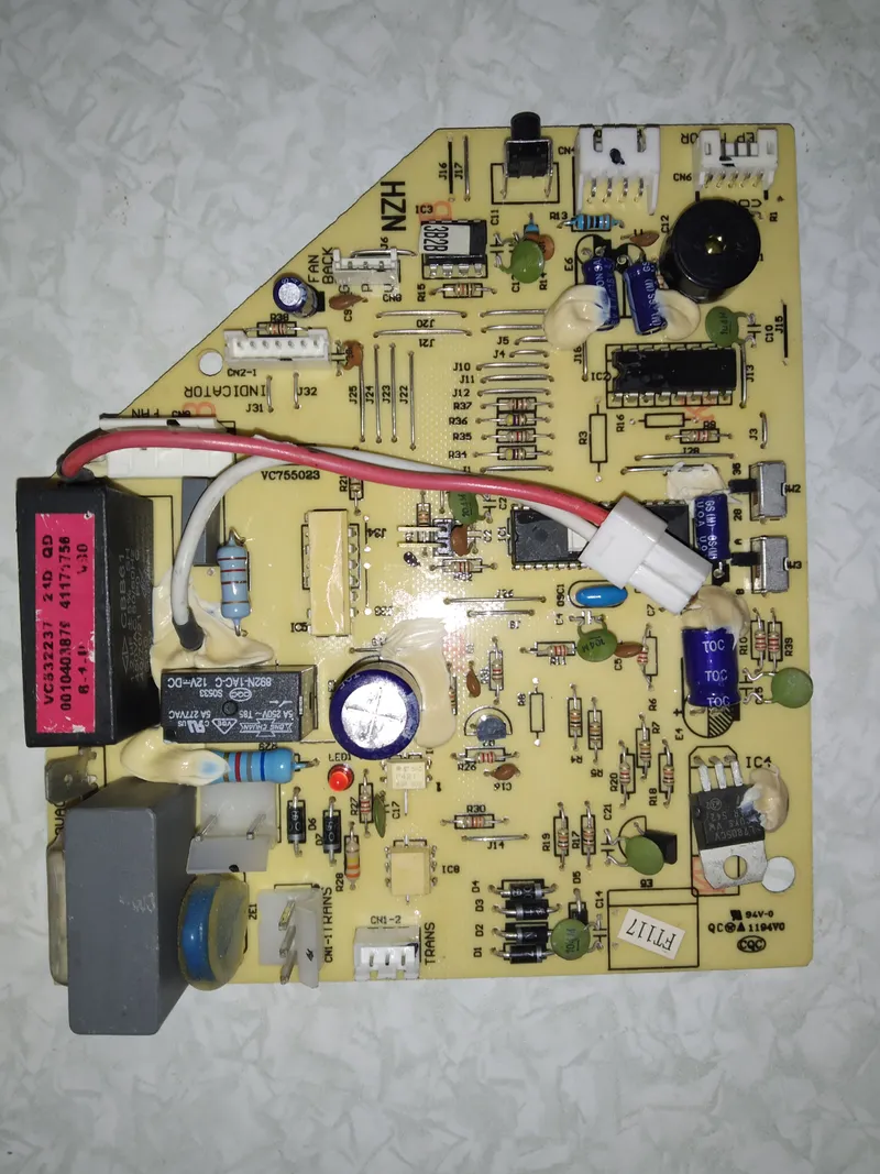 Placa Electrónica Aire Acondicionado FT117