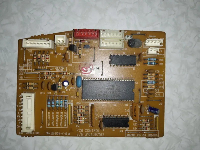 Placa Electrónica Aire Acondicionado Placas por código PCB CONTROL S/N 3104397162