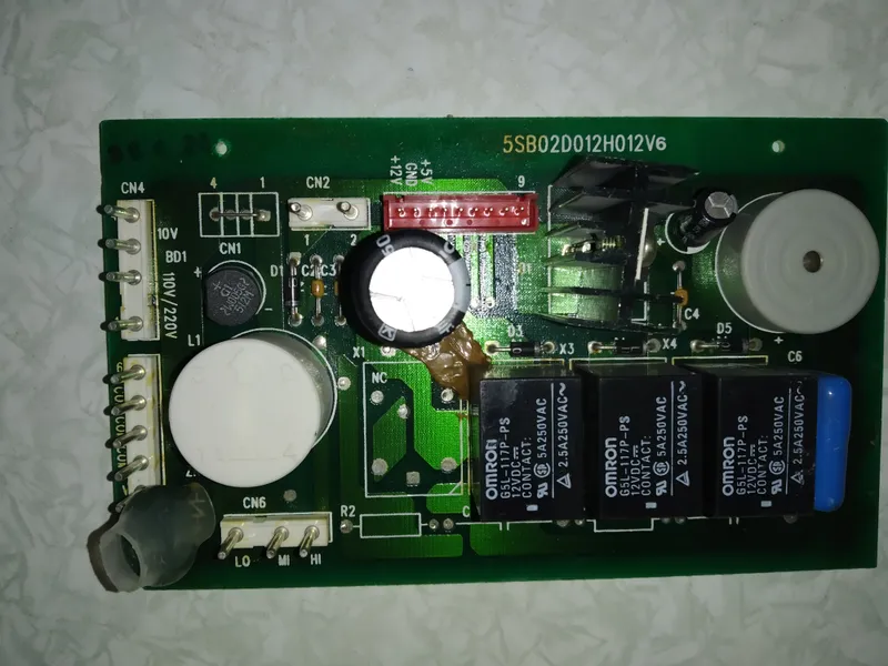 Placa Electrónica Aire Acondicionado 5SB02D012H012V6