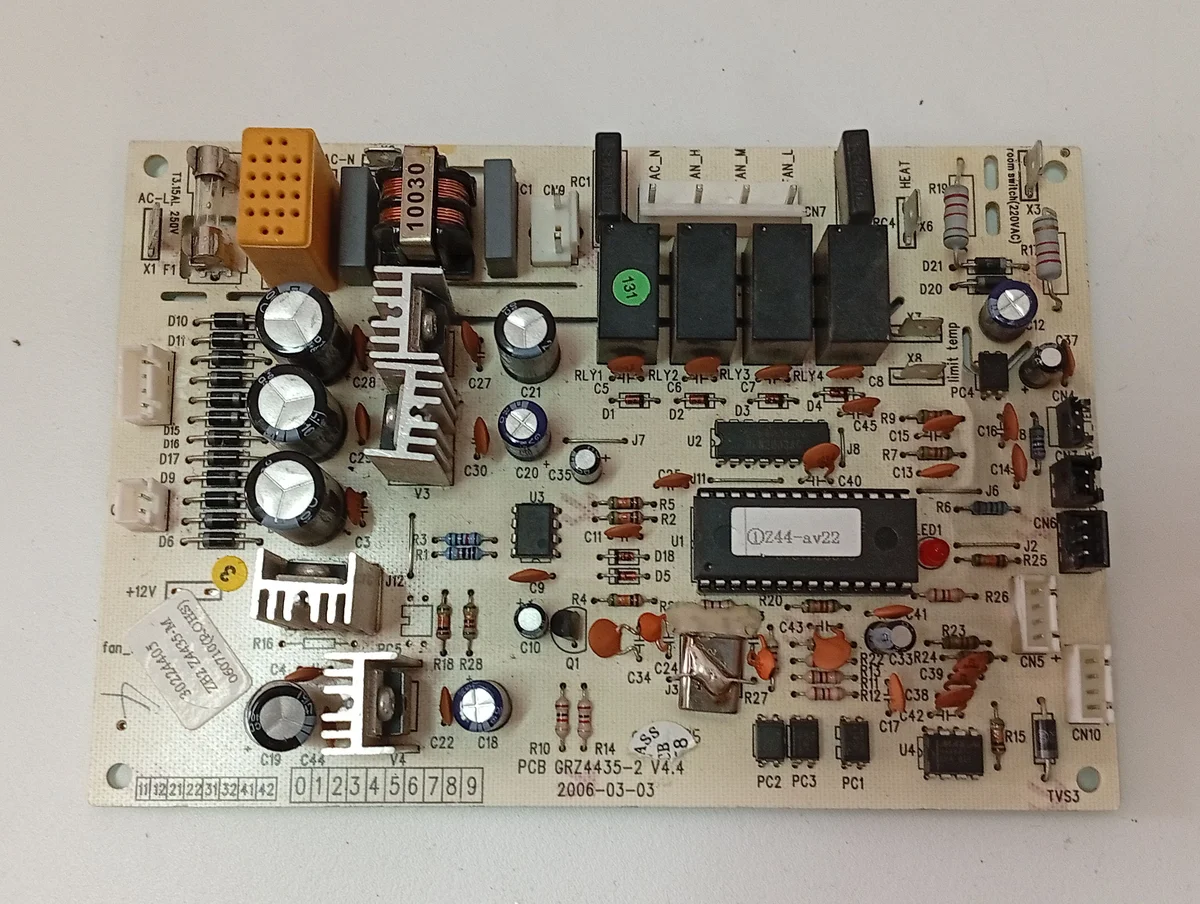 Placa Electrónica Aire Acondicionado PCB GRZ4435-2 V4.4/30224405/ZB2 Z4435-M/060710(ROHS)