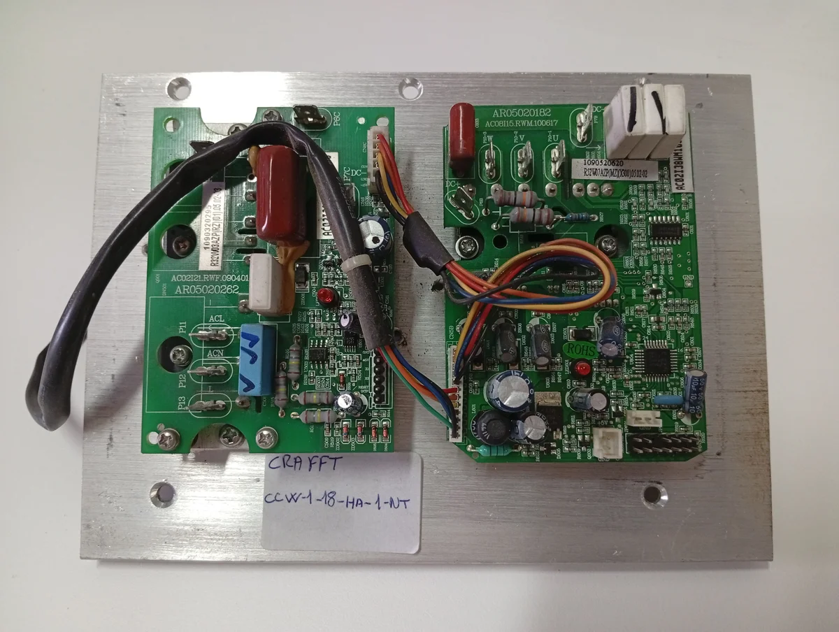 Placa Electrónica Aire Acondicionado CCW-1-18-HA-1-NT/AR05020262-AR05020182