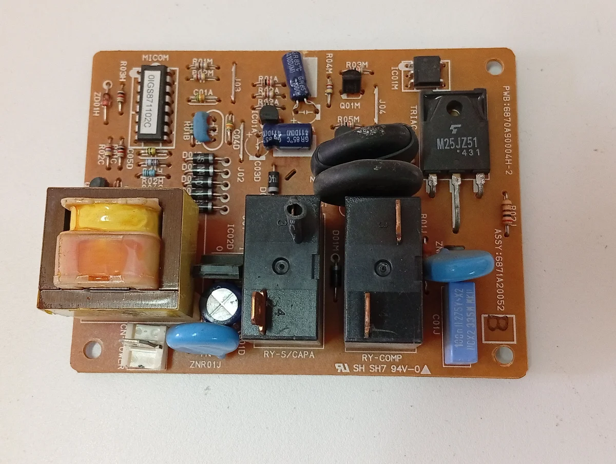 Placa Electrónica Aire Acondicionado PWB:6870A90004H-2/ASSY:6871A20052B