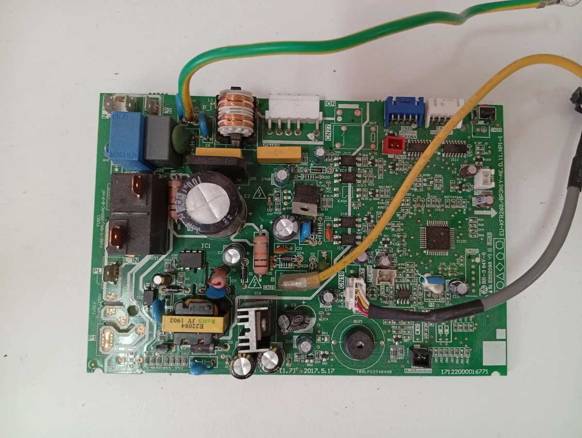 Placa Electrónica Aire Acondicionado 17122000016771