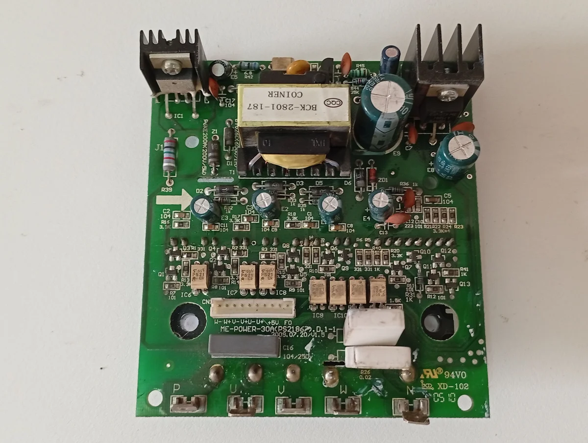 Placa Electrónica Aire Acondicionado BCK-2801-187/ME-POWER-30A(PS21867).D.1-1