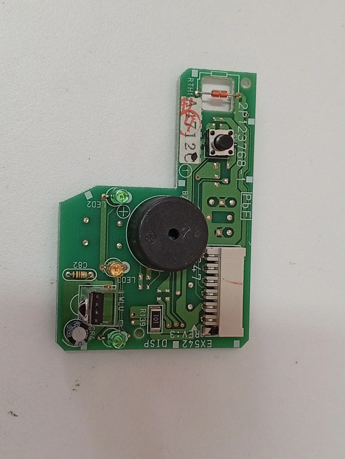 Placa Electrónica Aire Acondicionado 2P123768-1/EX542 REV:3/A4712C