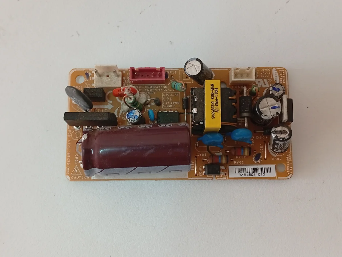 Placa Electrónica Aire Acondicionado ME1E011012/PSGV110301A/06DB9202861AE100F1H4442