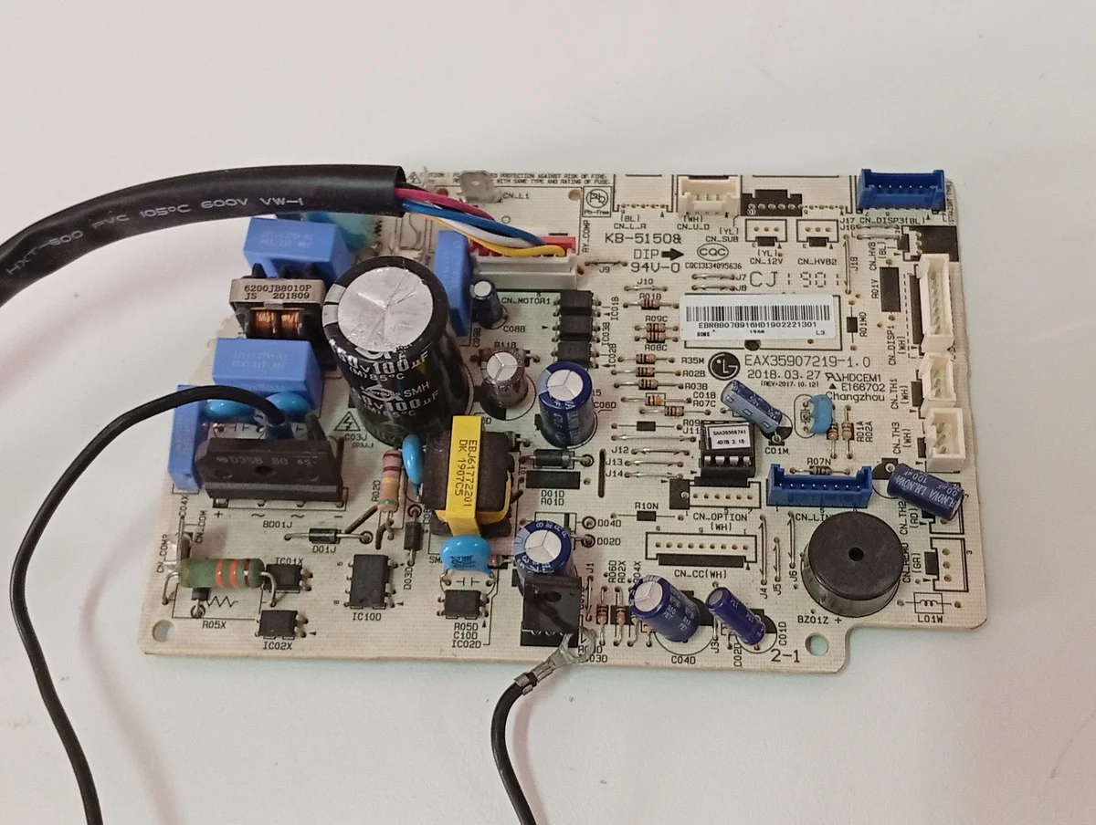 Placa Electrónica Aire Acondicionado EAX35907219-1.0/EBR88078916HD1902221301