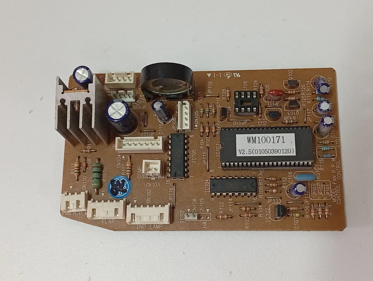 Placa Electrónica Aire Acondicionado WM100171 V2.5 (01050390120)/KDBC0BM 0 0 9 0/H-120BE