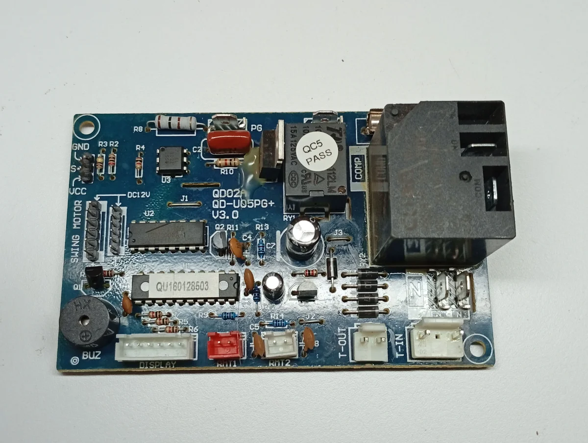 Placa Electrónica Aire Acondicionado QD02A/QD-U05PG+ V3.0/QU160128503