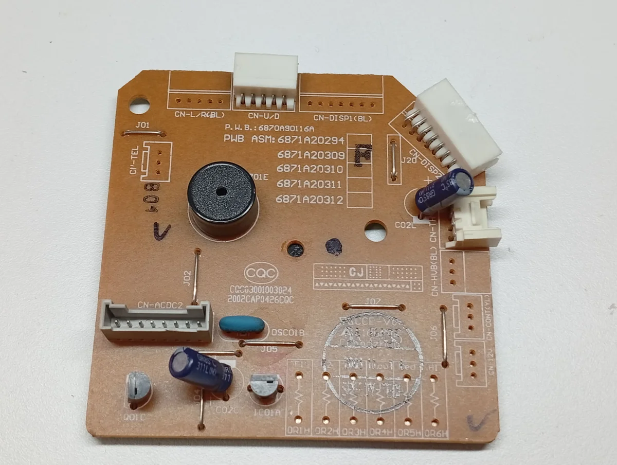 Placa Electrónica Aire Acondicionado 6871A20309F