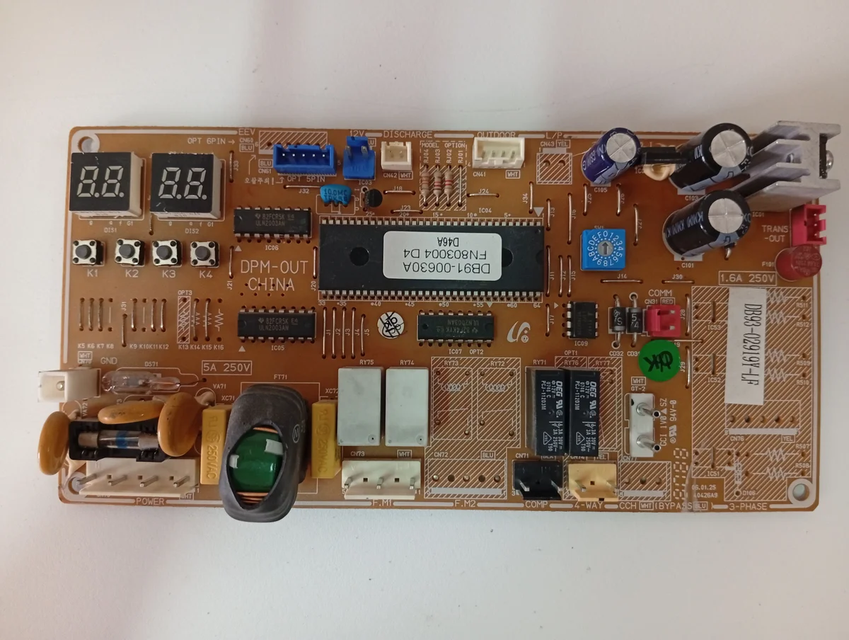 Placa Electrónica Aire Acondicionado DB91-00630A/FN803004 D4