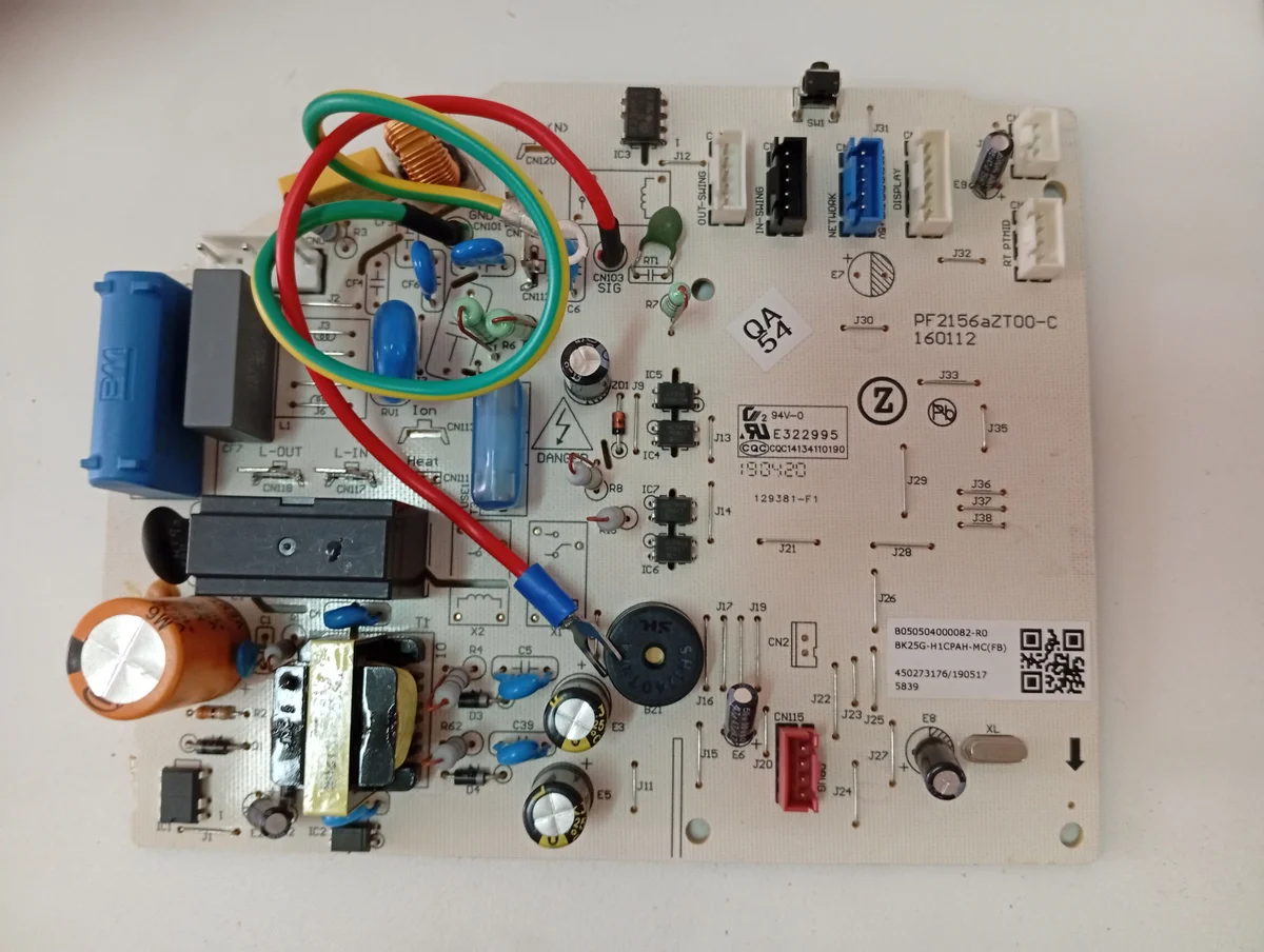 Placa Electrónica Aire Acondicionado PF2156aZT00-C/160112