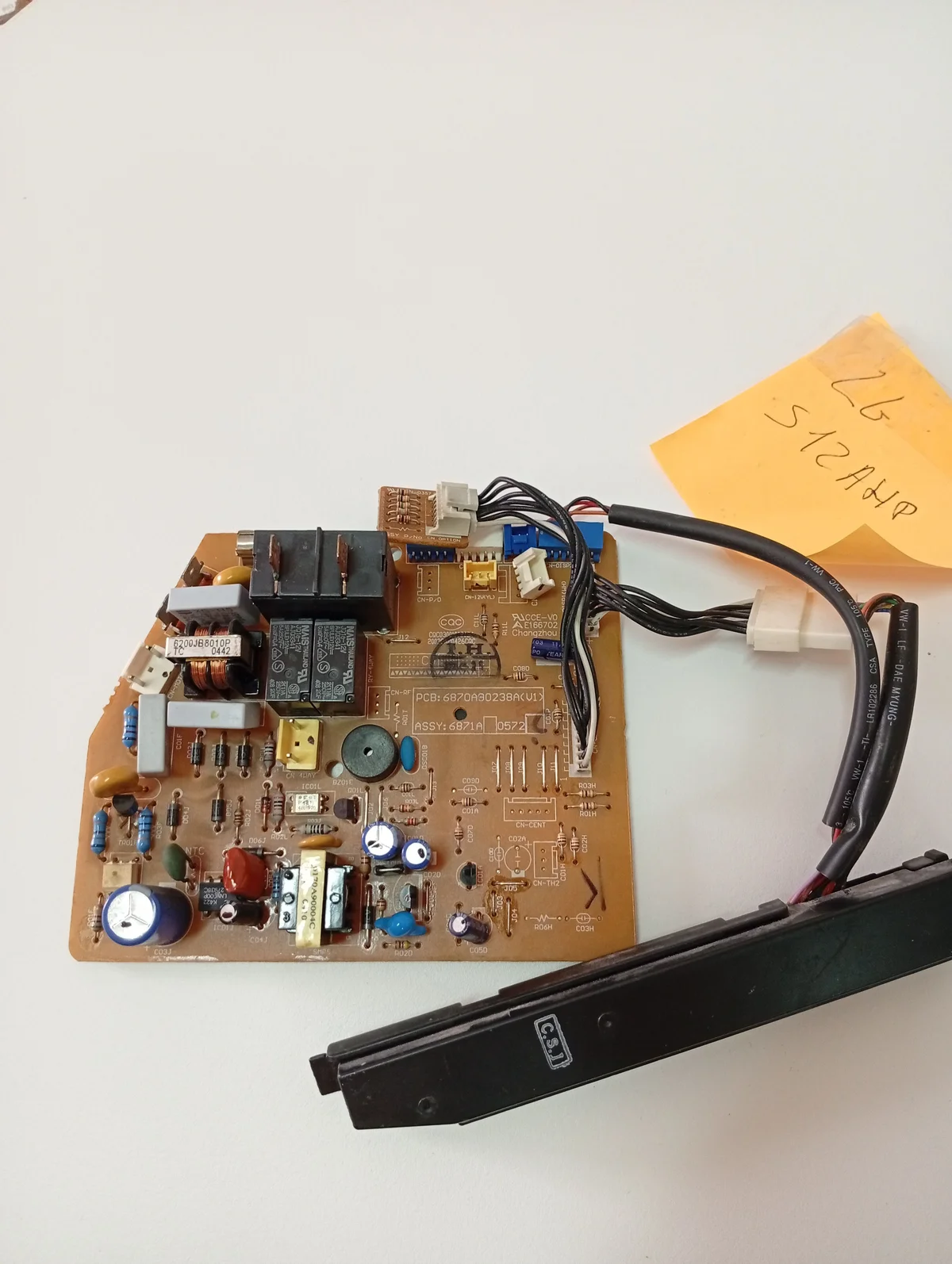 Placa Electrónica Aire Acondicionado S12AHP/PCB6870A80238A(V1)