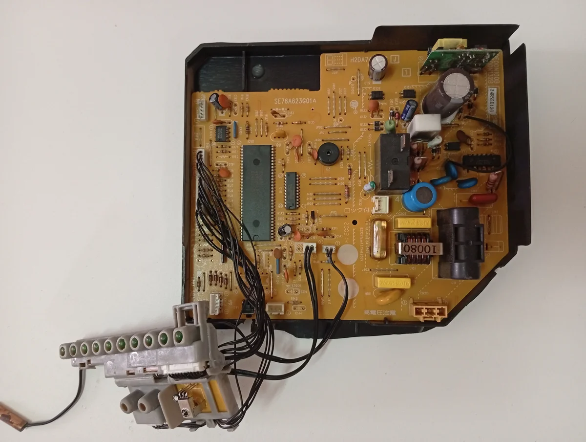 Placa Electrónica Aire Acondicionado DE00N100B-DE00N132B/SE76A623G01A/H2DA740G11C