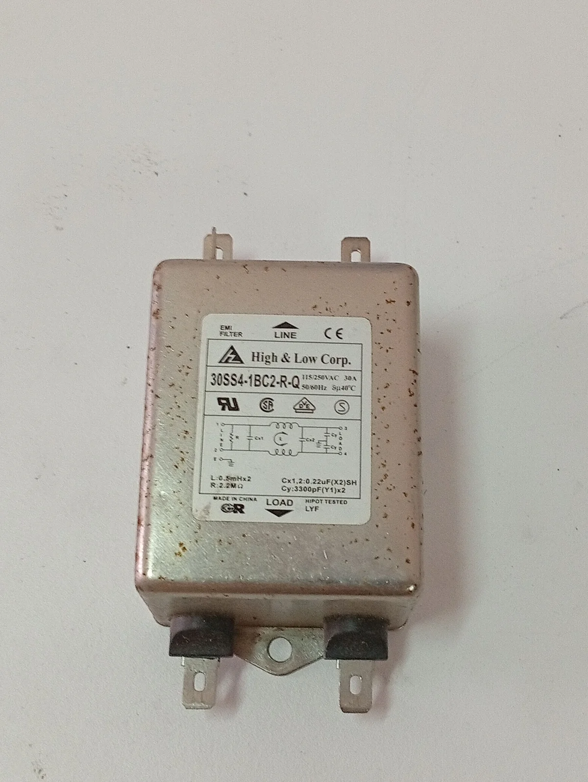 Placa Electrónica Aire Acondicionado FILTRO EMI 30SS4-1BC2-R-Q