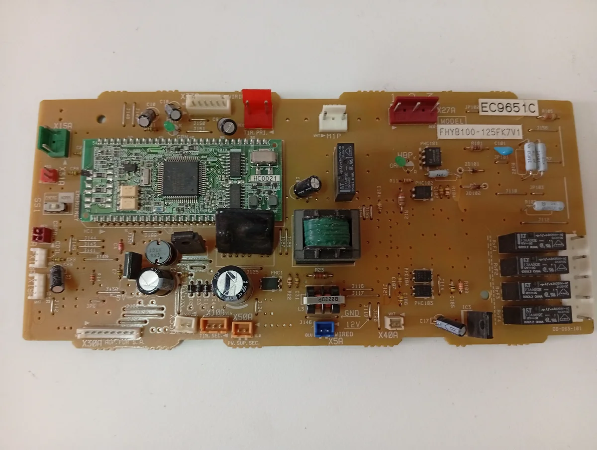 Placa Electrónica Aire Acondicionado EC9651C/FHYB100-125FK7V1/DB-D00-101