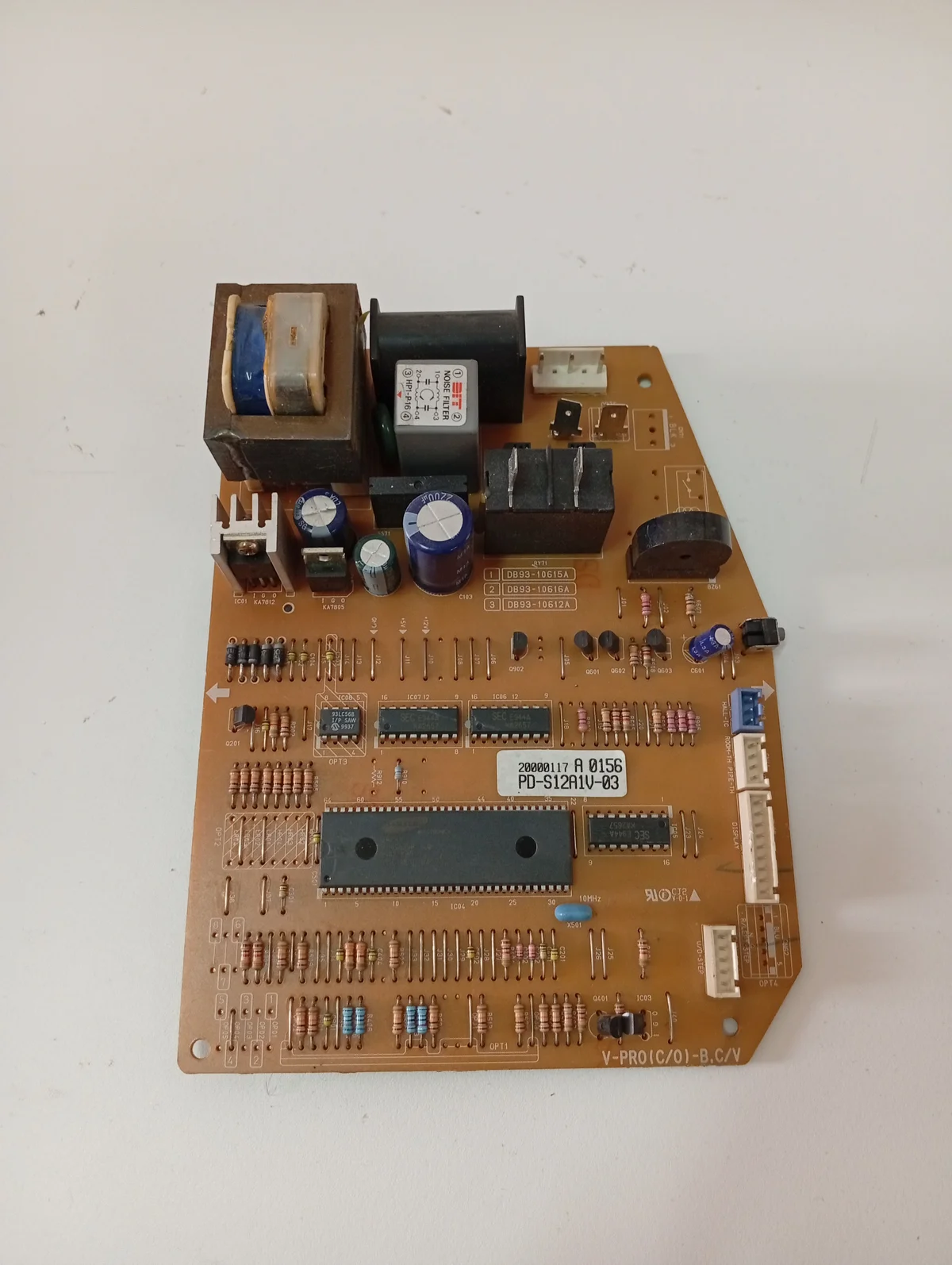 Placa Electrónica Aire Acondicionado DB93-10615A/DB93-10616A/DB93-10612A/20000117 A 0156/PD-S12A1V-03/V-PRO (C/O)-B.C/V
