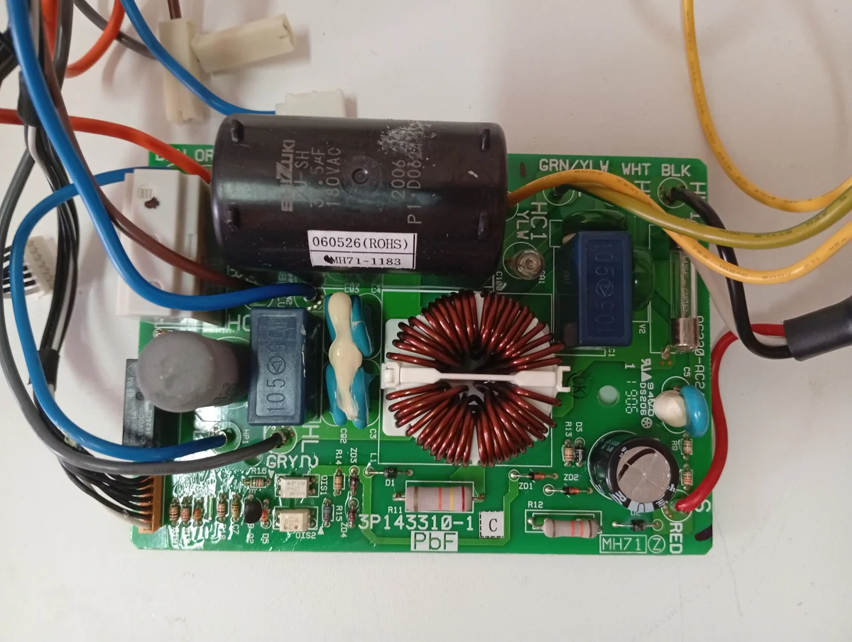 Placa Electrónica Aire Acondicionado PCB FILTER 158556J/3P143310-1C