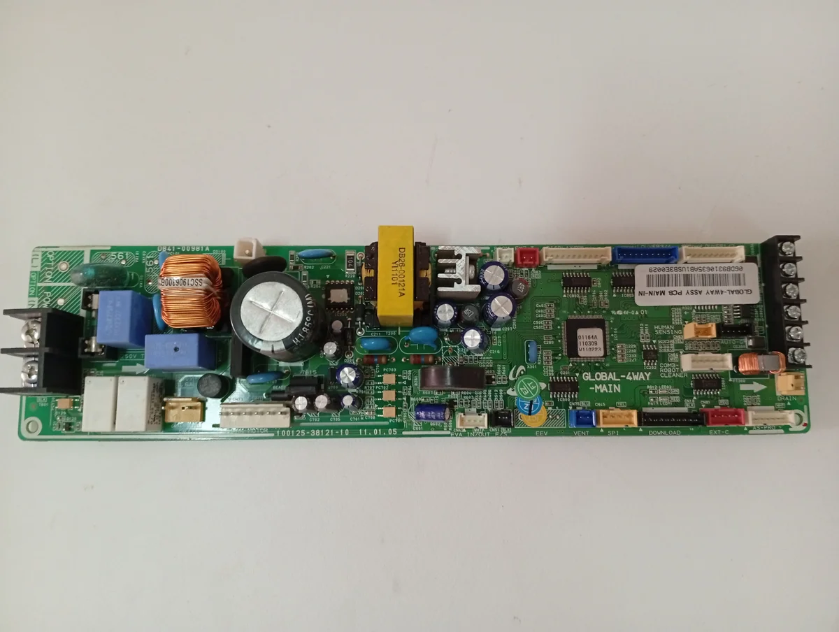 Placa Electrónica Aire Acondicionado GLOBAL-4WAY ASSY PCB MAIN-IN 06DB9310635AB1USB3E0029/100125-38121-10/DB41-00981A