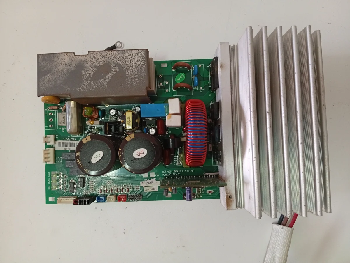 Placa Electrónica Aire Acondicionado DCR ODU 1.6KW REV0.5 (RoHS)/ P/N:250A341-05