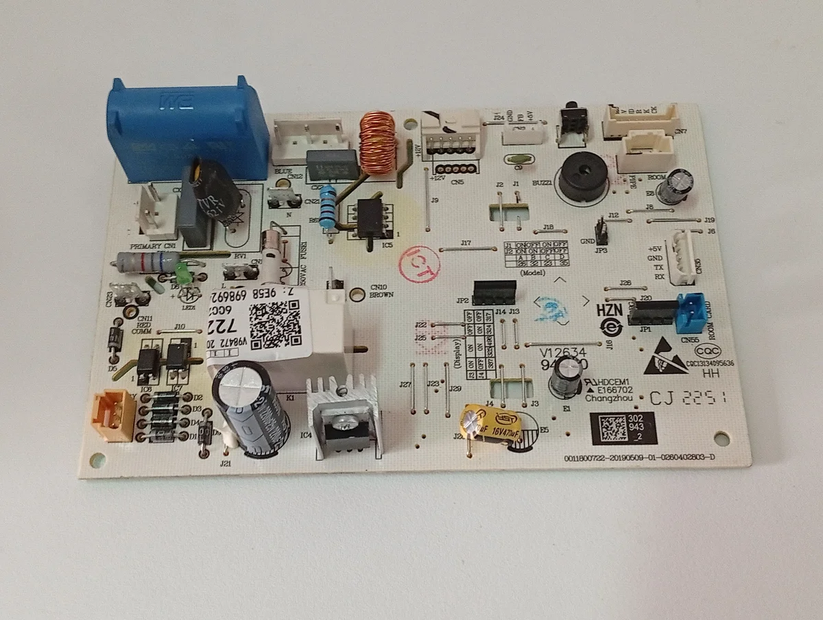 Placa Electrónica Aire Acondicionado 0011800722-20190509-01-0260402803-D/V98472 20230110