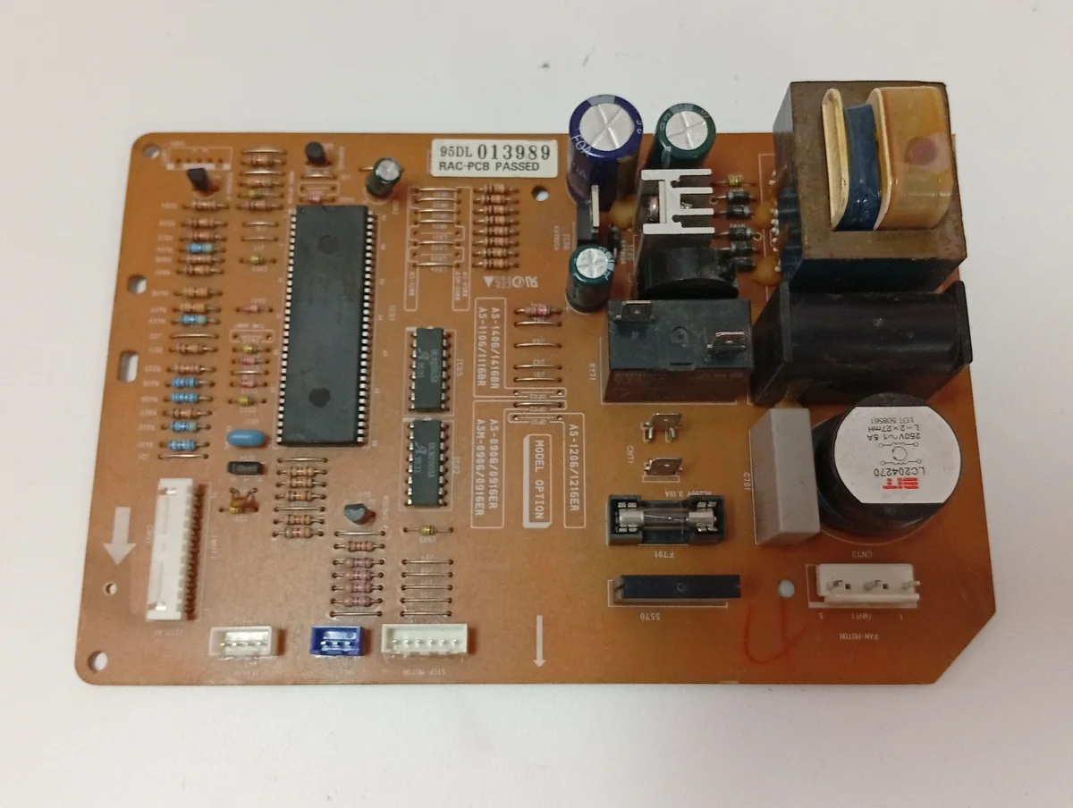 Placa Electrónica Aire Acondicionado 95DL 013989/ RAC PCB PASSED