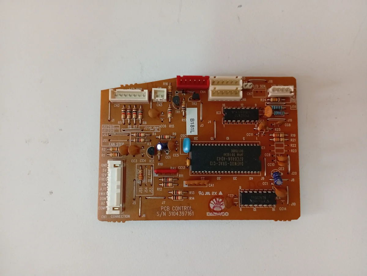 Placa Electrónica Aire Acondicionado PCB CONTROL S/N 3104397161