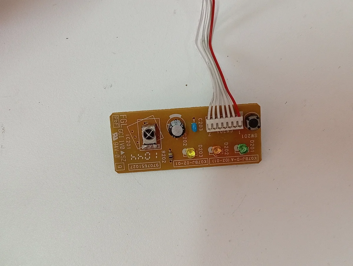 Placa Electrónica Aire Acondicionado K07BJ-D-A(02-01)/K07BJ-02-01/9707651027/K07BJ-0700HSD-D0