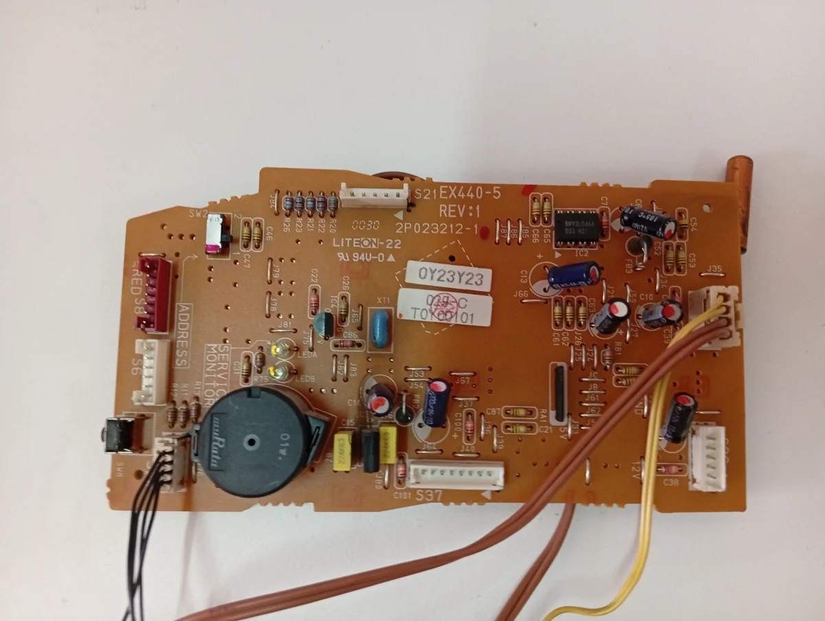 Placa Electrónica Aire Acondicionado 1129625/EX440-5 REV:1/2P023212-1/0Y23Y23