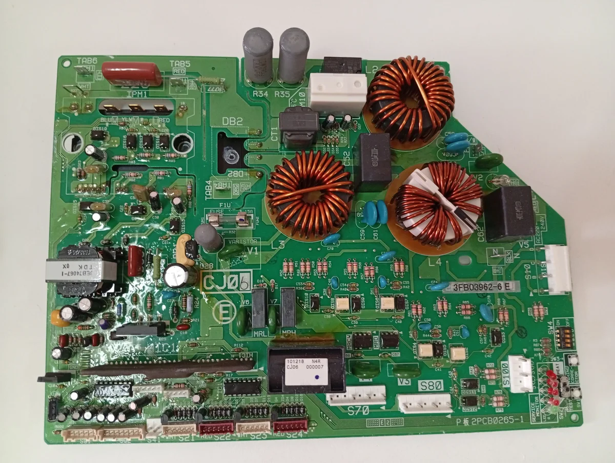 Placa Electrónica Aire Acondicionado CJ06/3FB03962-6 E/2PCB0265-1