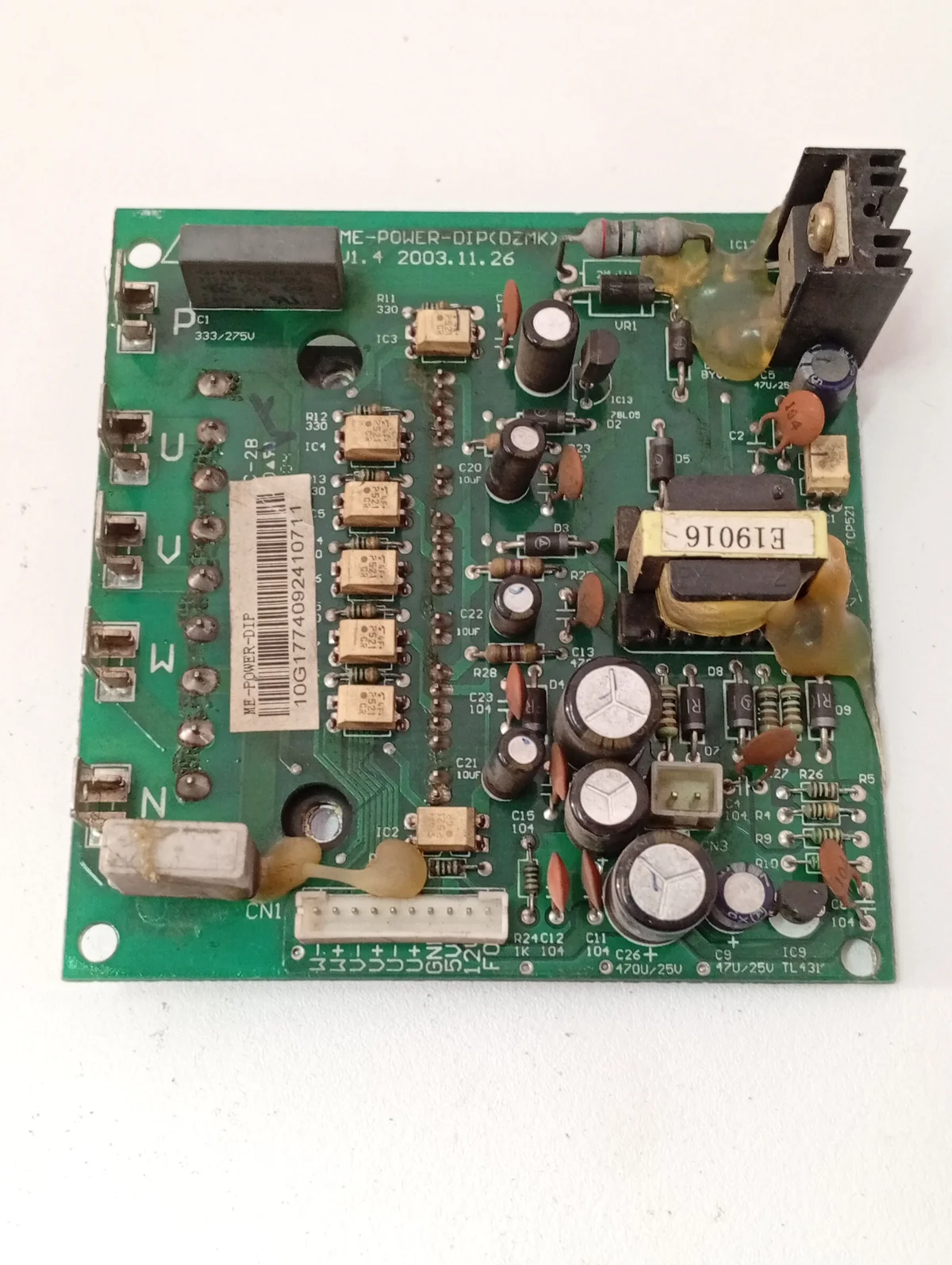 Placa Electrónica Aire Acondicionado ME-POWER-DIP 10G1774092410711