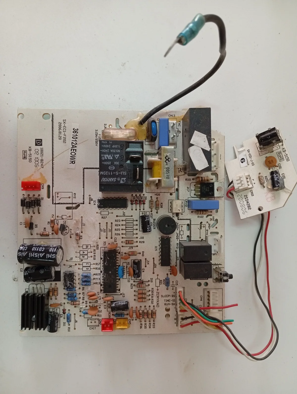 Placa Electrónica Aire Acondicionado SX-EC1-F202/361012AE0WR