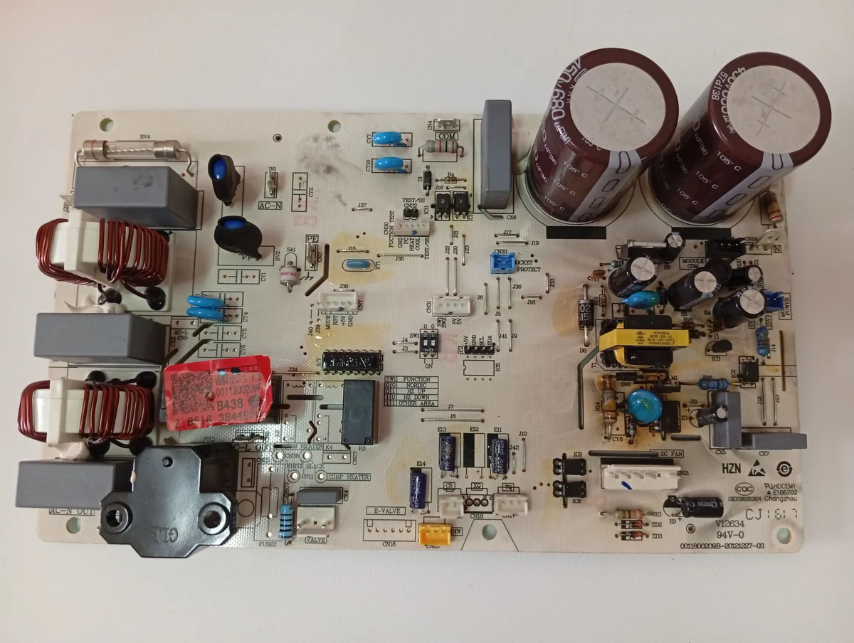 Placa Electrónica Aire Acondicionado V12634 94V-0/0011800209B-20121227-03