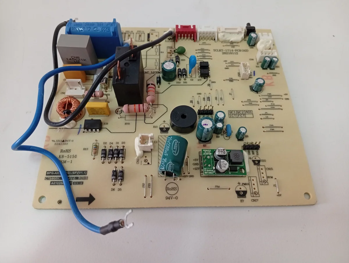 Placa Electrónica Aire Acondicionado TCLKT-1714-PCB(A2)/20210112