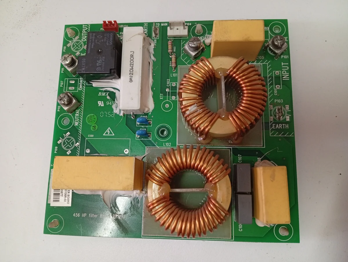 Placa Electrónica Aire Acondicionado 456 HP filter Board REV0.5/DCI 4-HP FILTER BOARD/ESZ P/N:467300106R-02/H08021500677