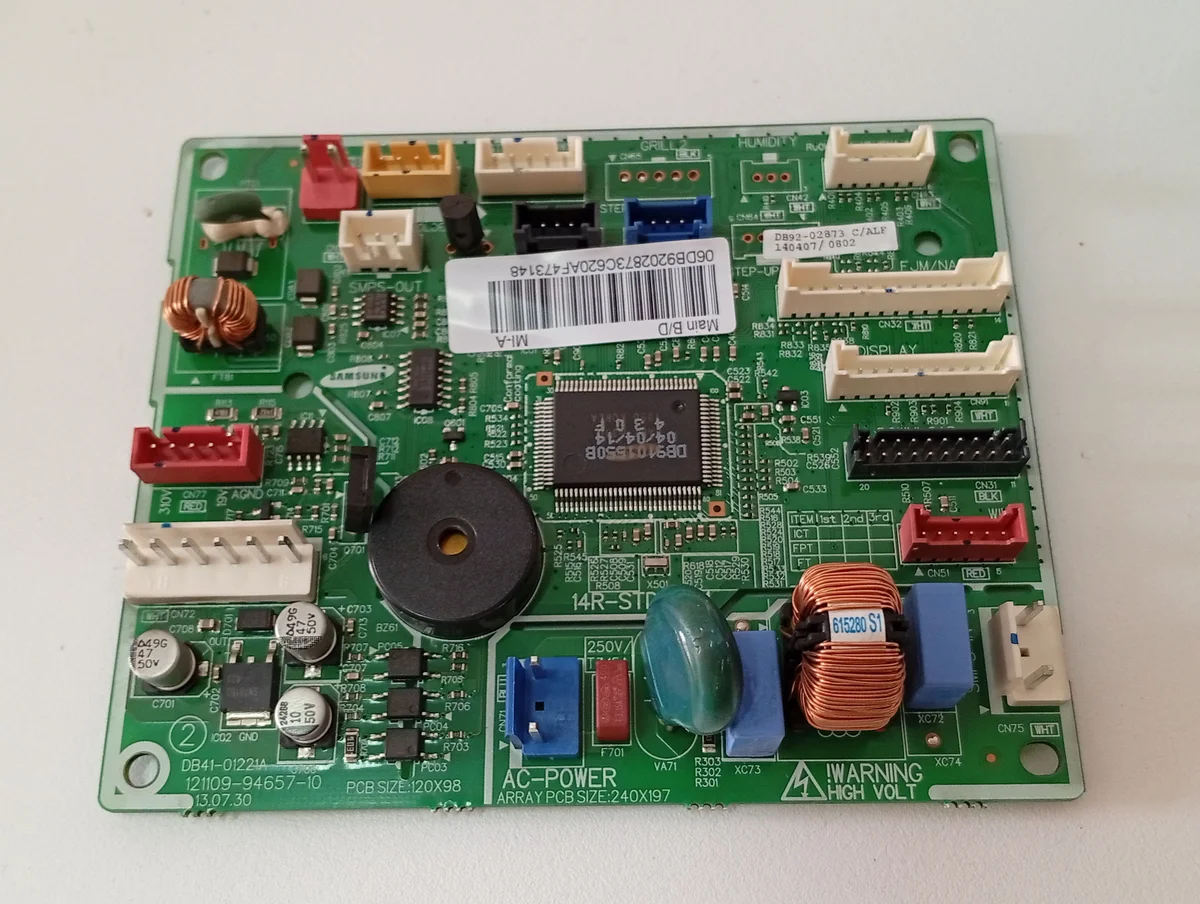 Placa Electrónica Aire Acondicionado DB41-01221A/121109-94657-10/DB92-02873 C/ALF/06DB9202873C620AF473148