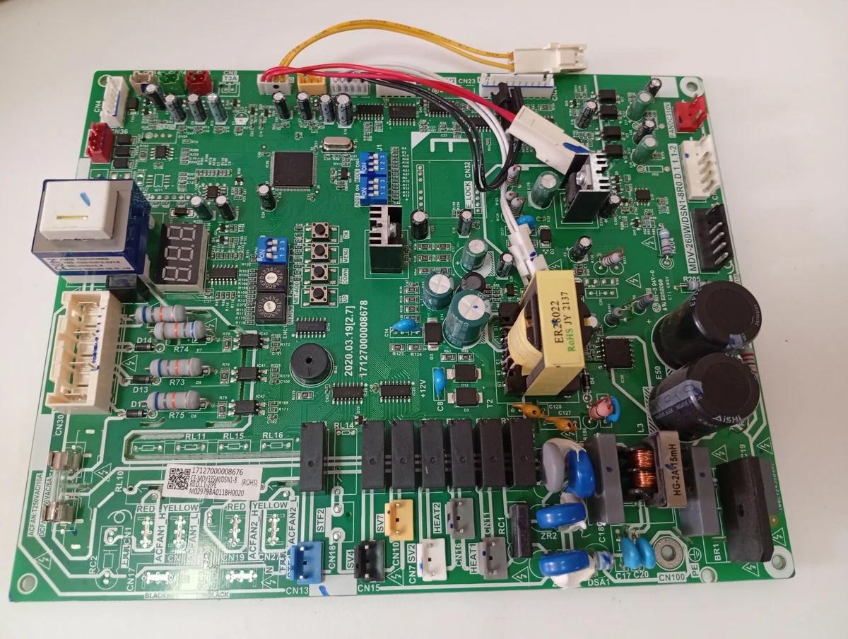 Placa Electrónica Aire Acondicionado 17127000008678/17127000008676/CE-MDV335W/DSN1-8(ROHS)