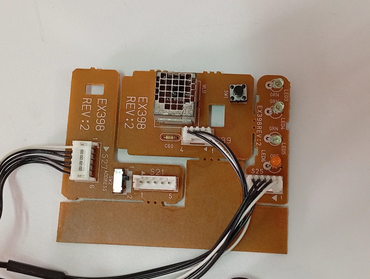 Placa Electrónica Aire Acondicionado EX398REV:2