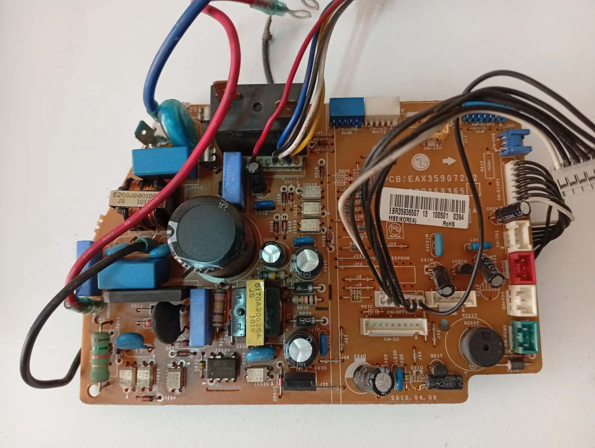 Placa Electrónica Aire Acondicionado EAX35907202/EBR35936507 13 100501 0394 MSE(KOREA) RoHS