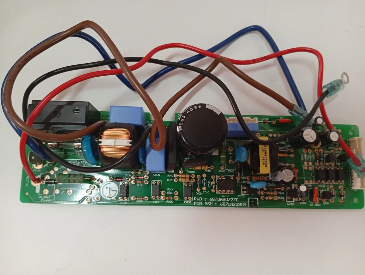 Placa Electrónica Aire Acondicionado 6871A20920E/6870A90727C/6871A20919B
