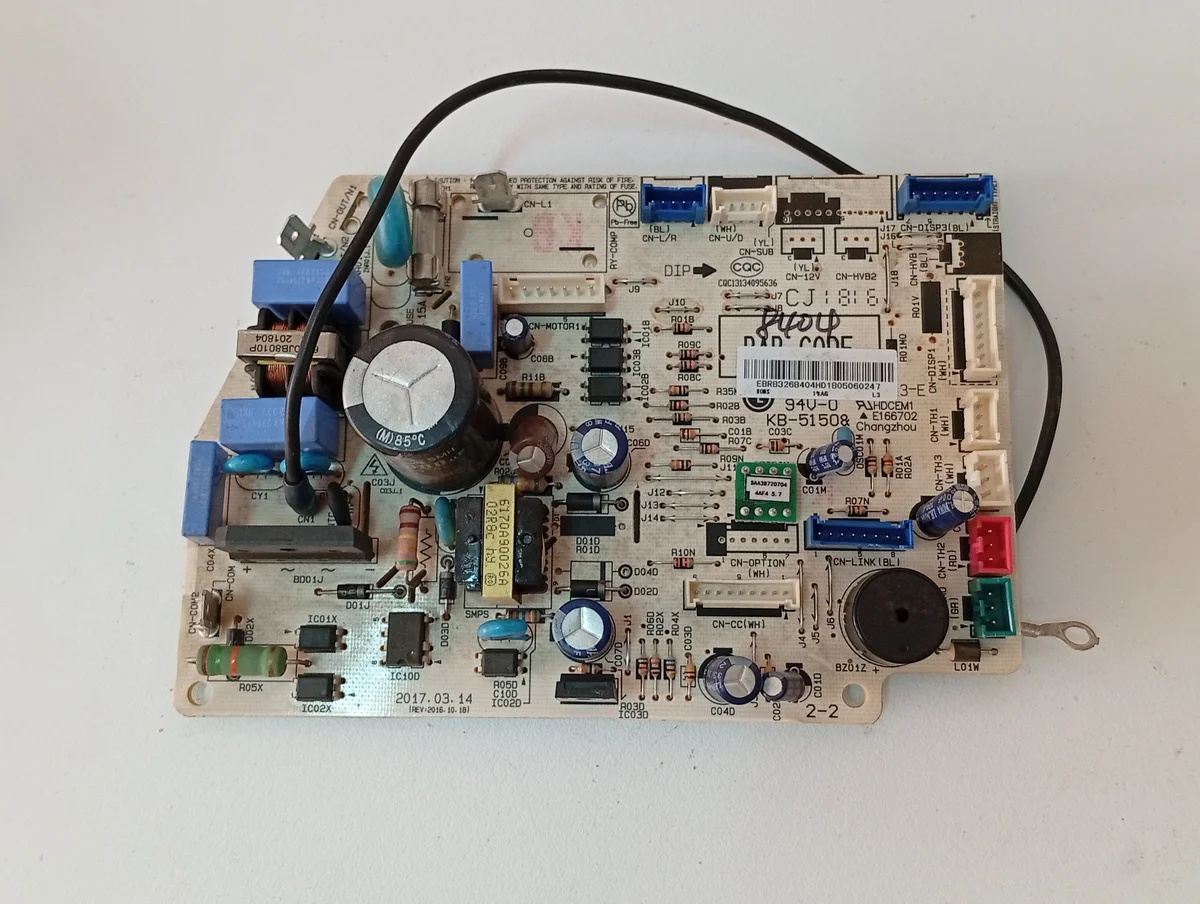Placa Electrónica Aire Acondicionado EBR83268404HD1805060247 RoHS/8404