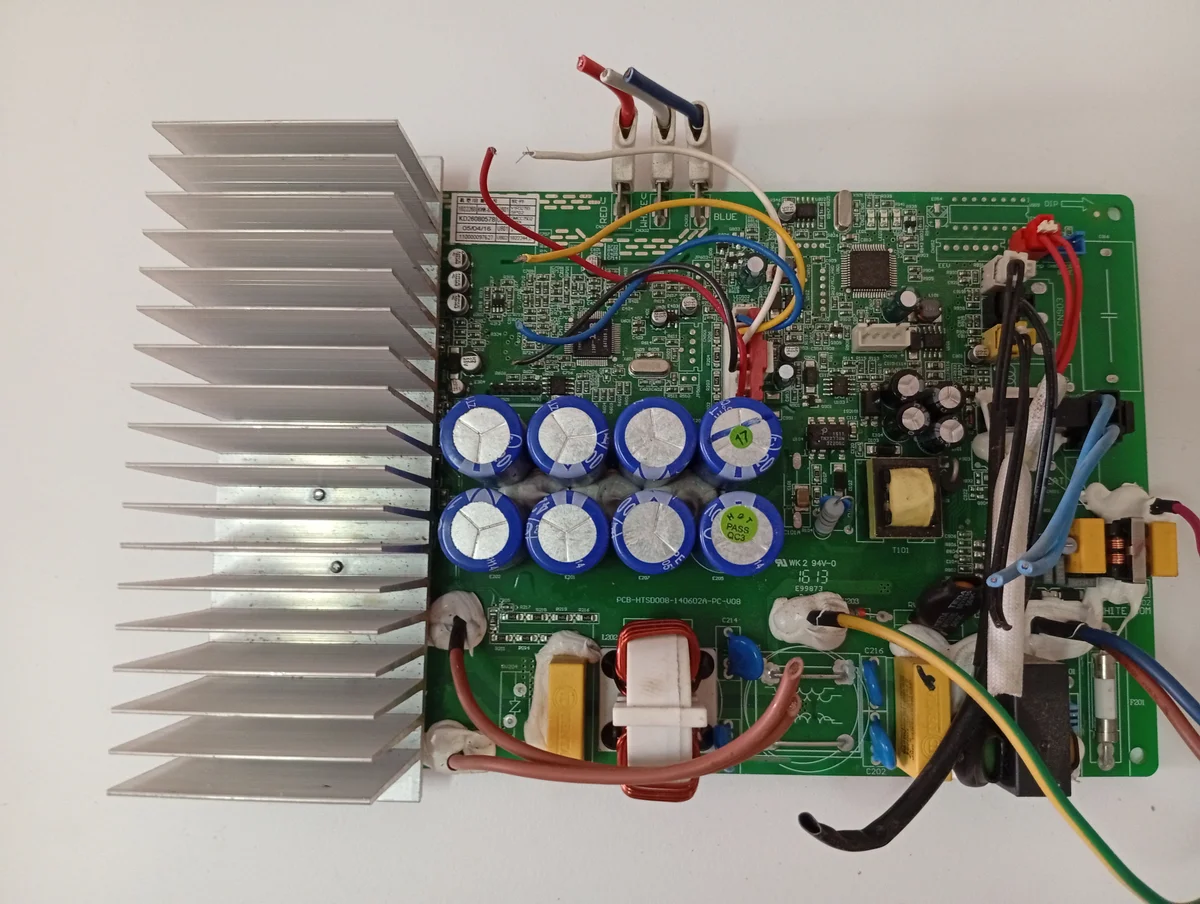 Placa Electrónica Aire Acondicionado PCB-HTSD008-140602A-PC-V08